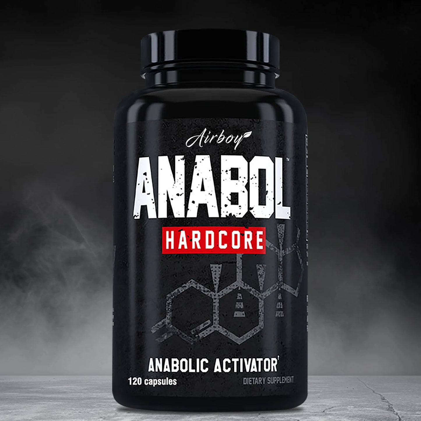 Anabol Hardcore Supplement - Helps Build Lean, Firm, High-quality Muscle, Promoting Muscle Growth - 120 Capsules