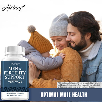 Men's Health Supplement - More Virile Male Performance and Boost in Self-confidence, Support Lean Muscle - 120 Capsules