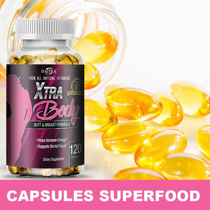 Women's Supplement, 100% Natural Vitamins, Breast Enhancement, Buttocks Shaping, Helps Increase Energy, Supports Mental Focus