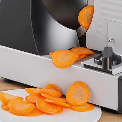 801 Electric meat Slicer 200W Household Fruit and Mutton Slicer machine Toast Bread Slice 1-15mm Thickness Adjustable