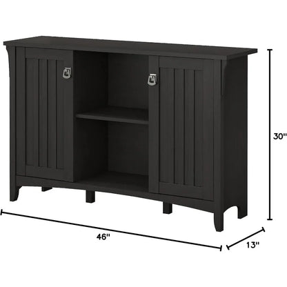 Bush Furniture Salinas Accent Storage Cabinet with Doors